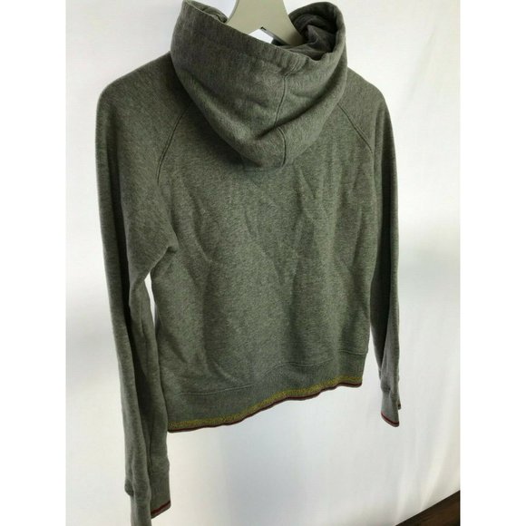 Women's ECHO RED Gray Hoodie Hooded Jacket Medium - Picture 8 of 8